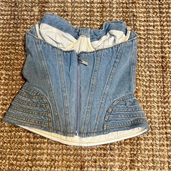 House of CB denim corset top - Picture 4 of 6
